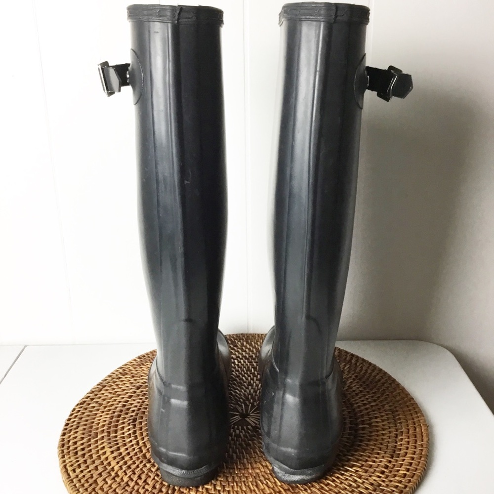 Hunter Black Women's Winter & Rain Boots - Picture 9 of 12